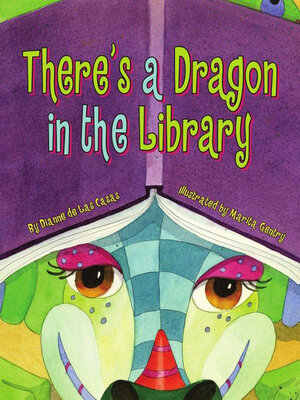 cover image of There's a Dragon in the Library
